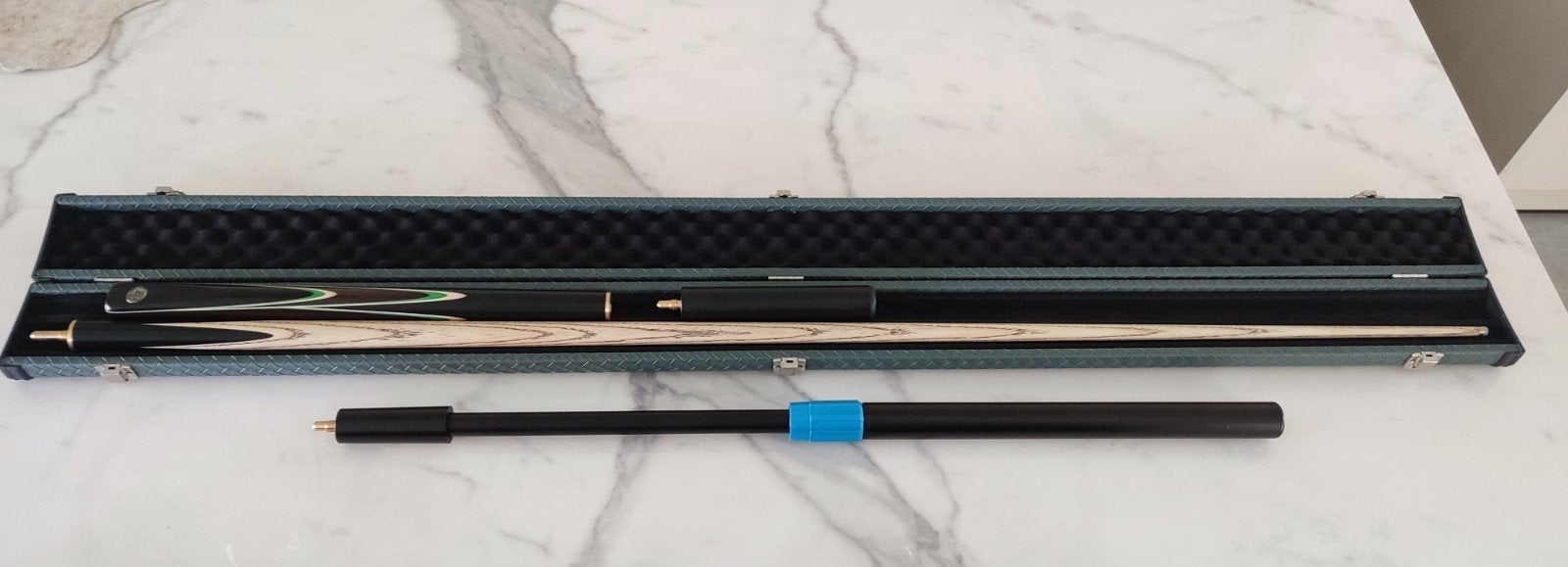 Woods Professionele ash 59" Snooker cue, Verzenden