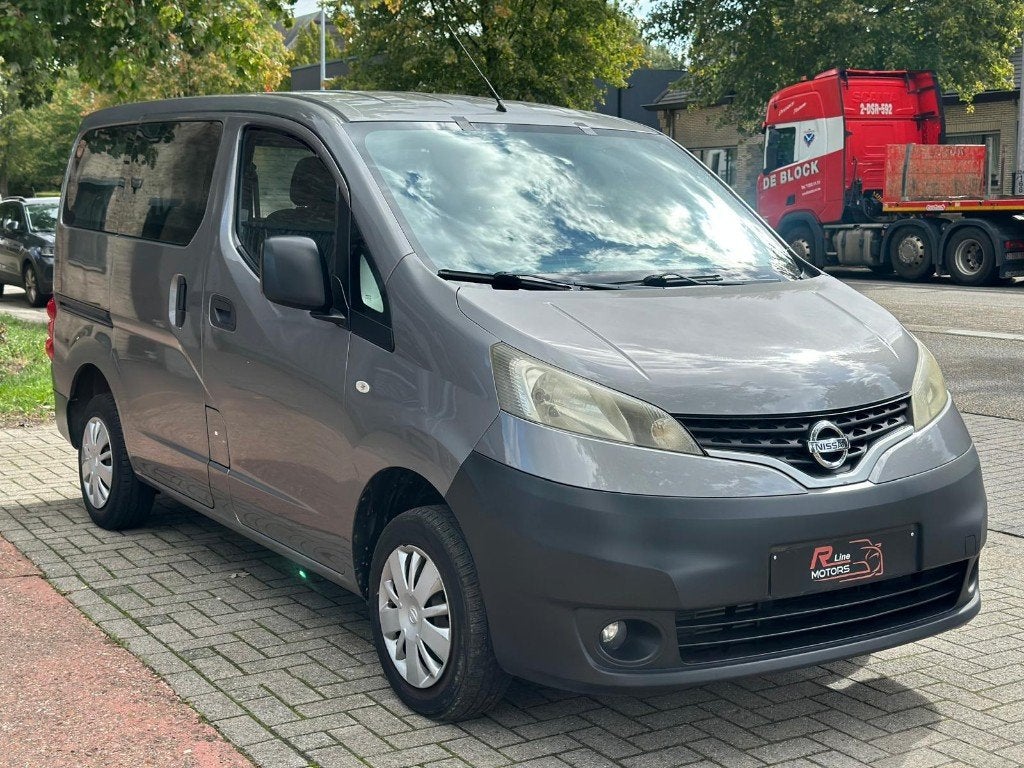 Nissan NV200 1.5 dCi - Airco - Camera -, Auto's, Nissan, Voorwielaandrijving, 4 cilinders, Bedrijf, Zilver of Grijs