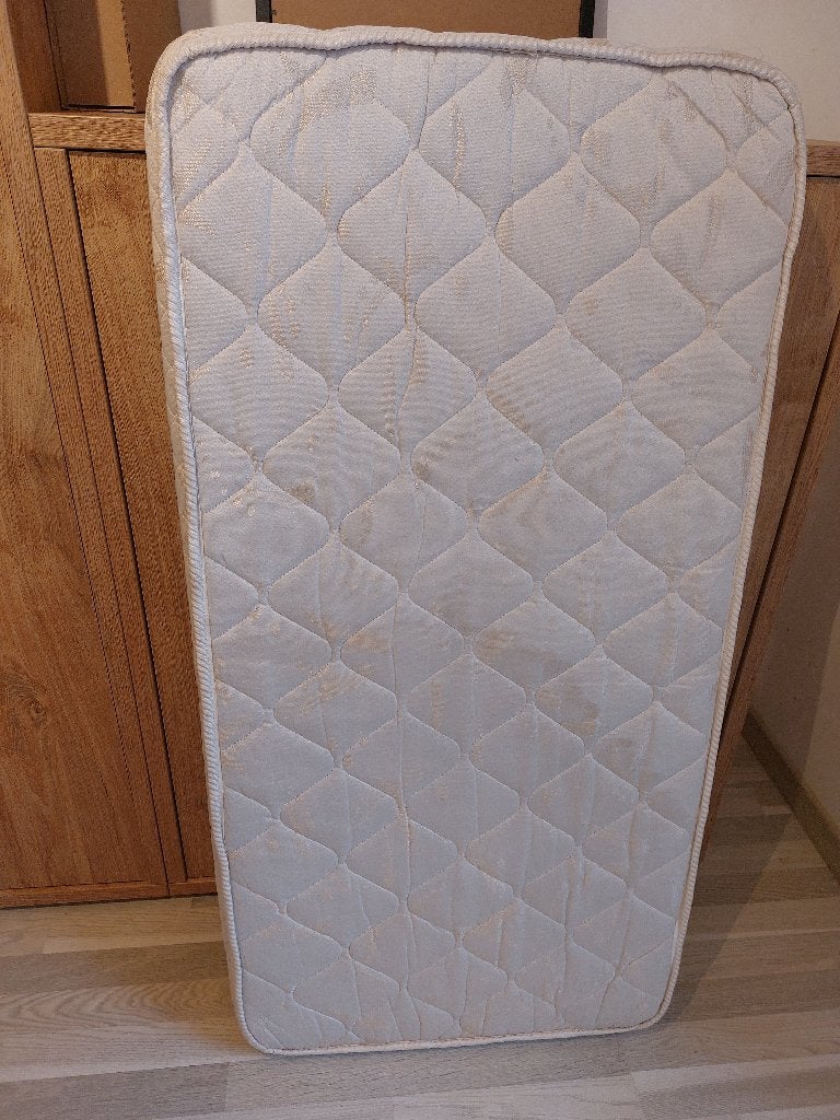 Babyset matras 60x120 cm + AeroSleep beschermer en hoeslaken, Ophalen, Gebruikt, Overige typen