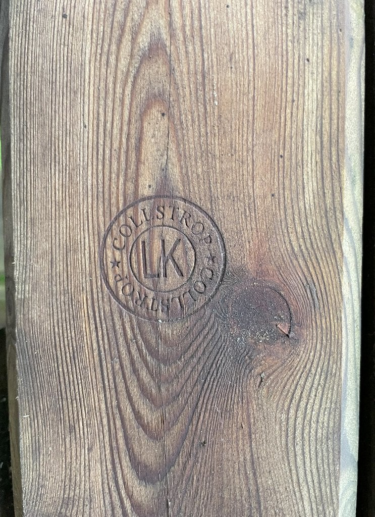 poteaux en bois pour clôtures de jardin, Enlèvement, Utilisé, 180 à 250 cm, Poteaux