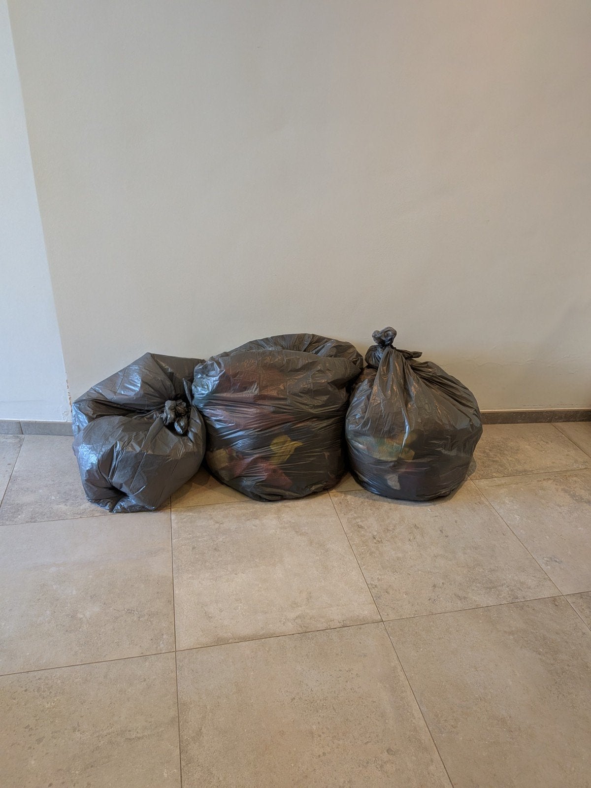 Groot pakket (merk) kleding, Ophalen