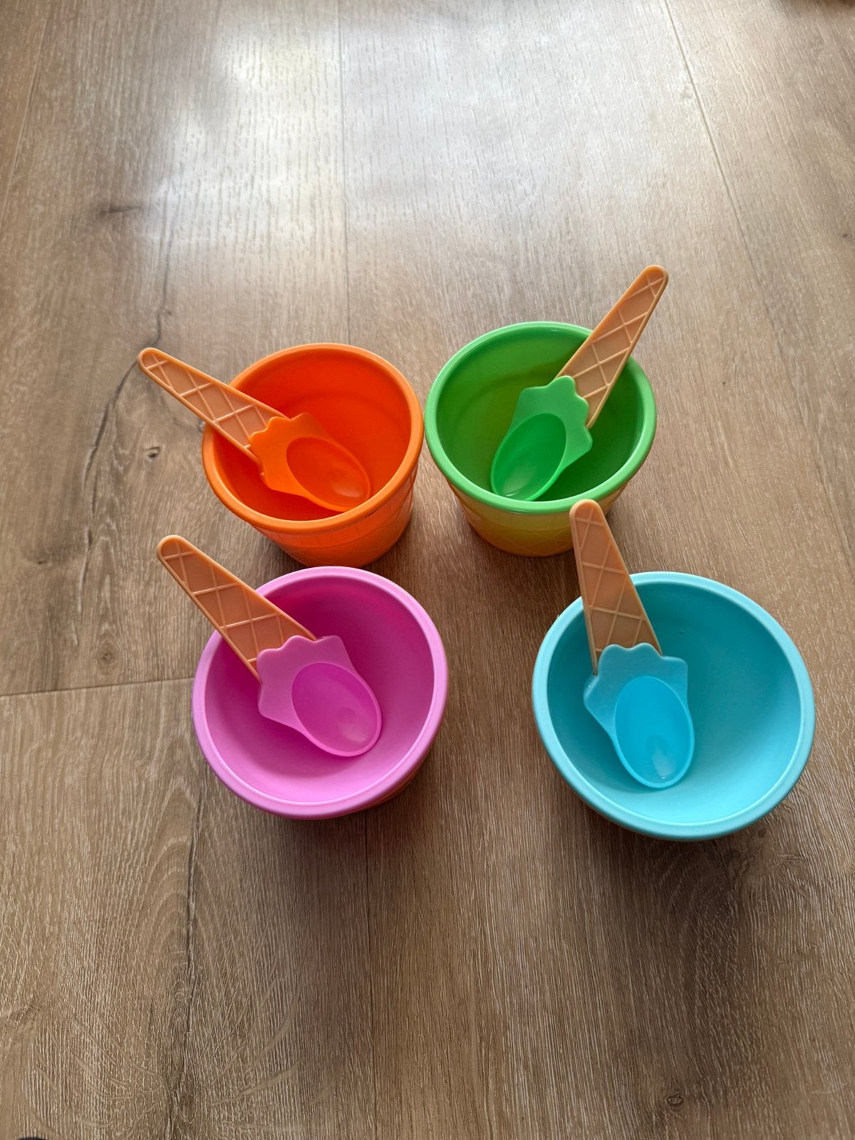 Ijscreme potjes, Huis en Inrichting, Overige materialen, Overige merken, Nieuw, Ophalen of Verzenden