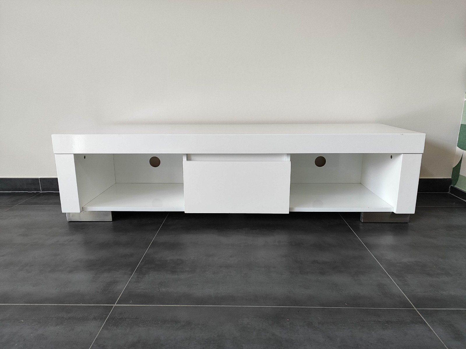 Meuble TV contemporain, 25 à 50 cm, 100 à 150 cm, Enlèvement, Utilisé