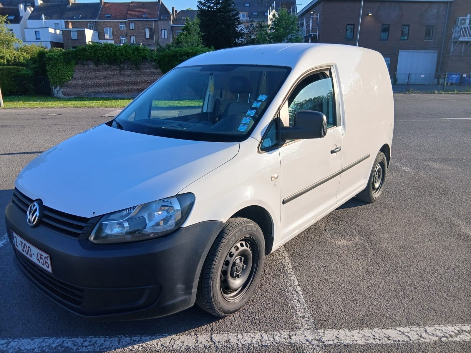 Volkswagen Caddy 1.6 TDI, Auto's, Euro 5, 4 cilinders, Wit, Bedrijf