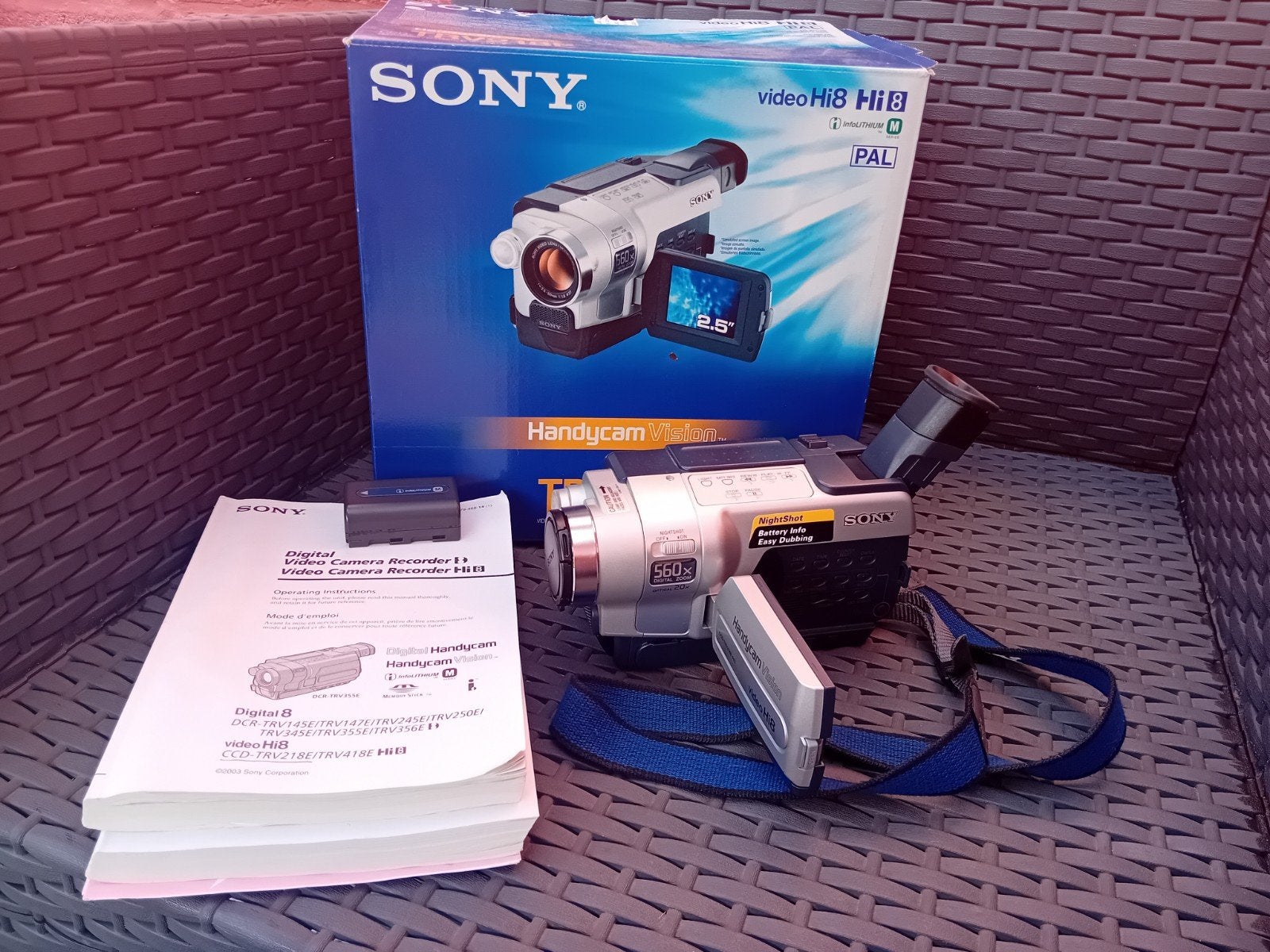 Caméra Sony CCD-TRV218E, Audio, Tv en Foto, Videocamera's Digitaal, Niet werkend, Camera, Sony