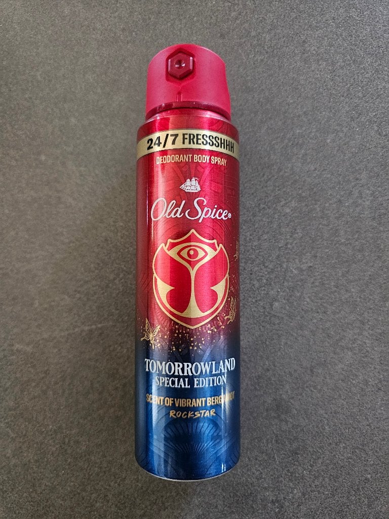 Tomorrowland - Old Spice deodorant (special edition), Ophalen of Verzenden, Nieuw, Deodorant of Bodyspray