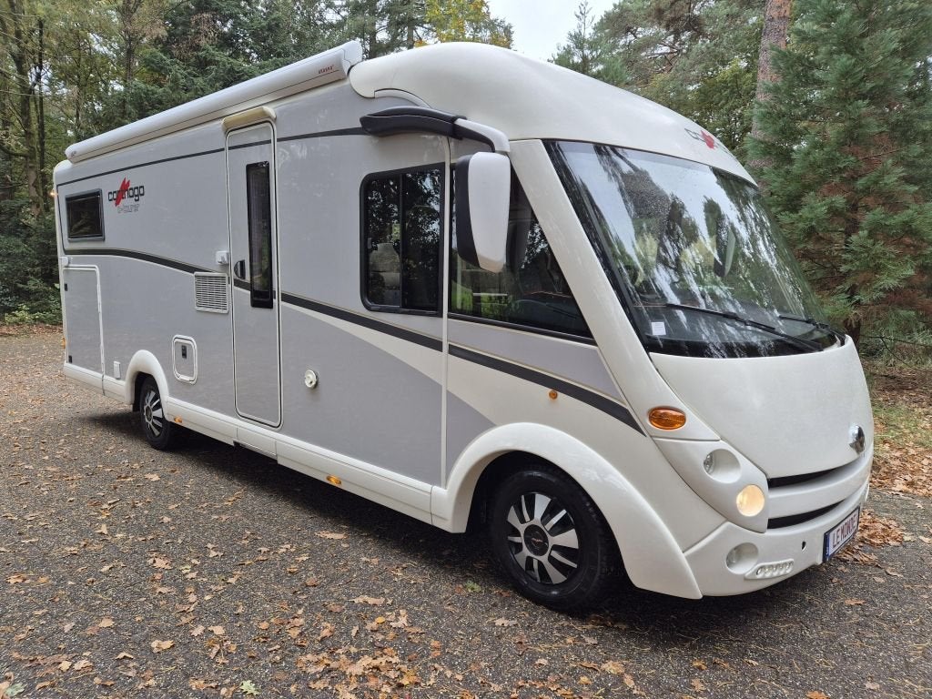 Carthago C-Tourer I 149 LE AUT 150PK 2016 TWINBED, Caravans en Kamperen, Mobilhomes, Integraal, Bedrijf, Carthago