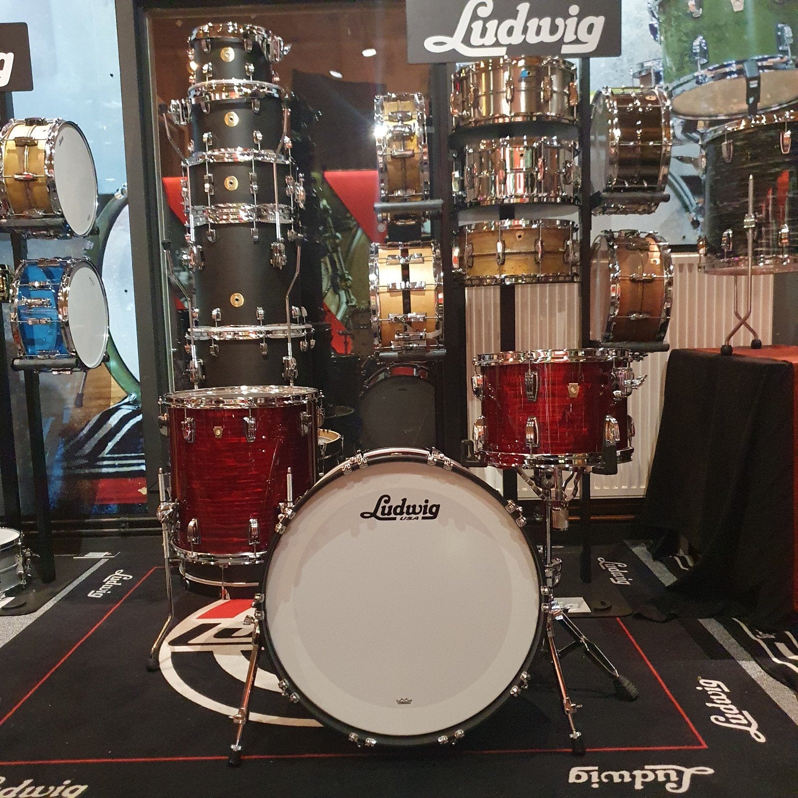 Grote keuze in mooie USA Ludwig sets!, Musique & Instruments, Enlèvement ou Envoi, Neuf, Ludwig