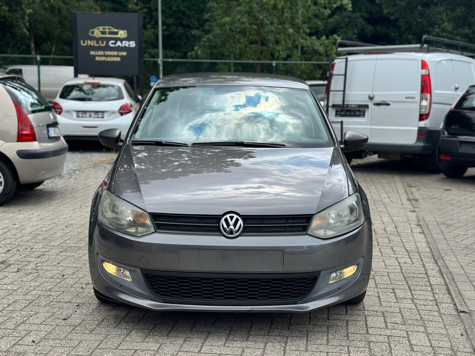 VOLKSWAGEN POLO 1.2 BENZINE 2010, Auto's, Euro 5, Stof, 1198 cc, Bedrijf