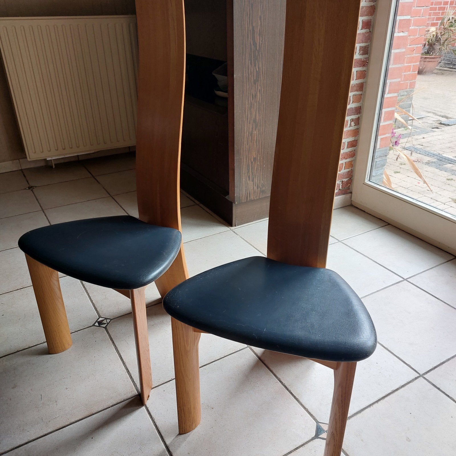 vintage design Van den Berghe Pauvers stoelen, Ophalen