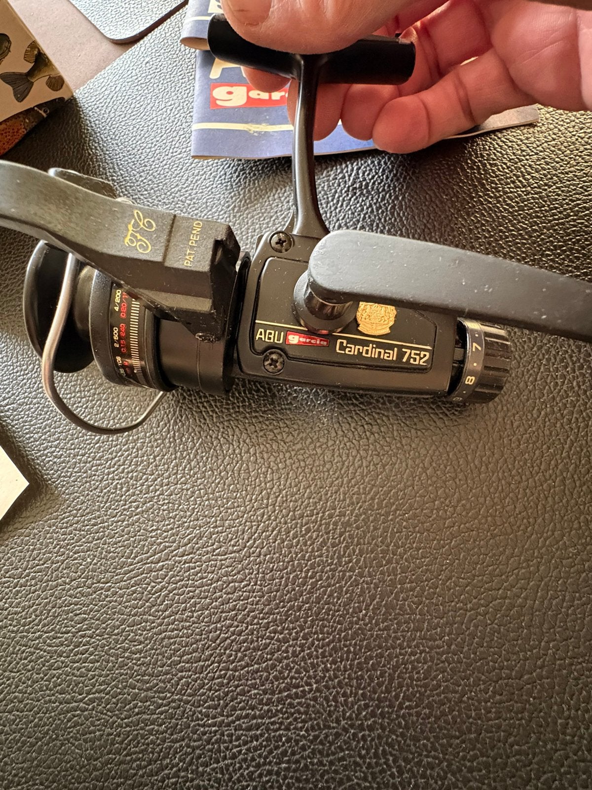Abu garcia cardinal 752, Enlèvement ou Envoi, Comme neuf