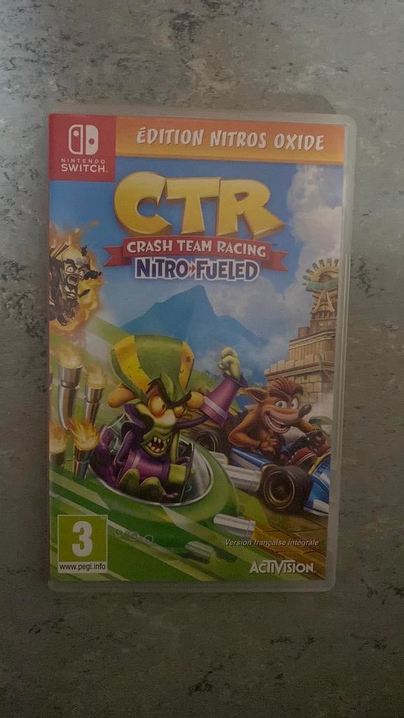 Crash team racing - nintendo switch, Games en Spelcomputers, Ophalen, Online, Racen en Vliegen, Zo goed als nieuw