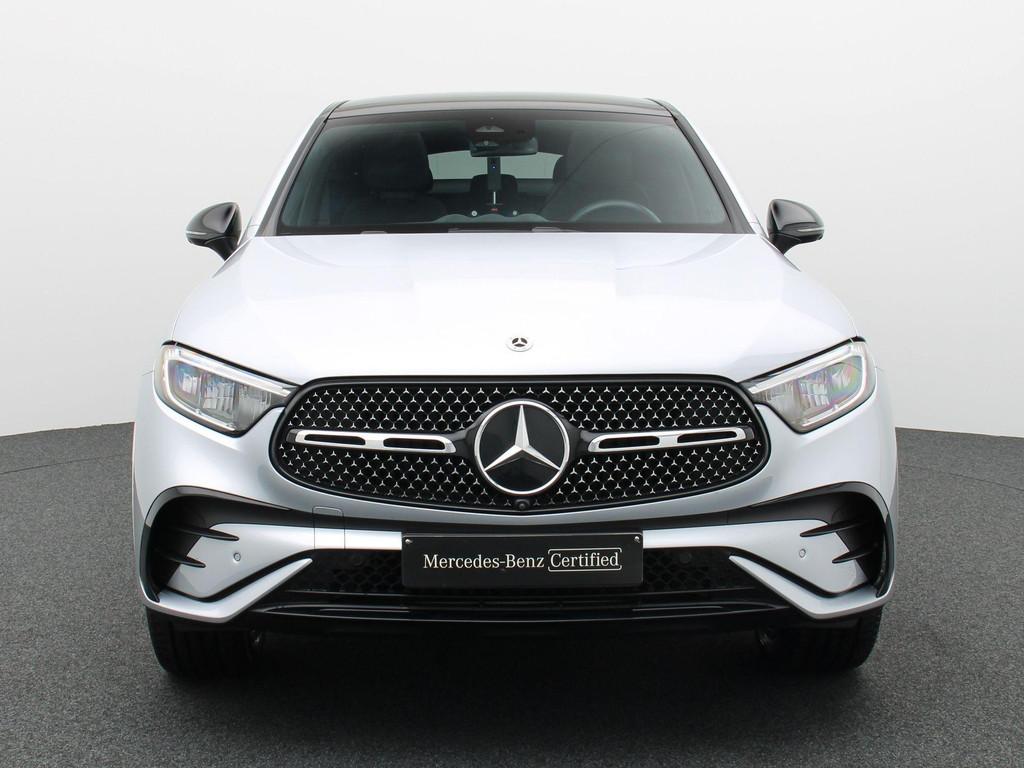 Mercedes-Benz GLC Coupé 300 e AMG LINE + PANO DAK + CARPLAY, Auto's, Automaat, Gebruikt, Zwart, 4 cilinders