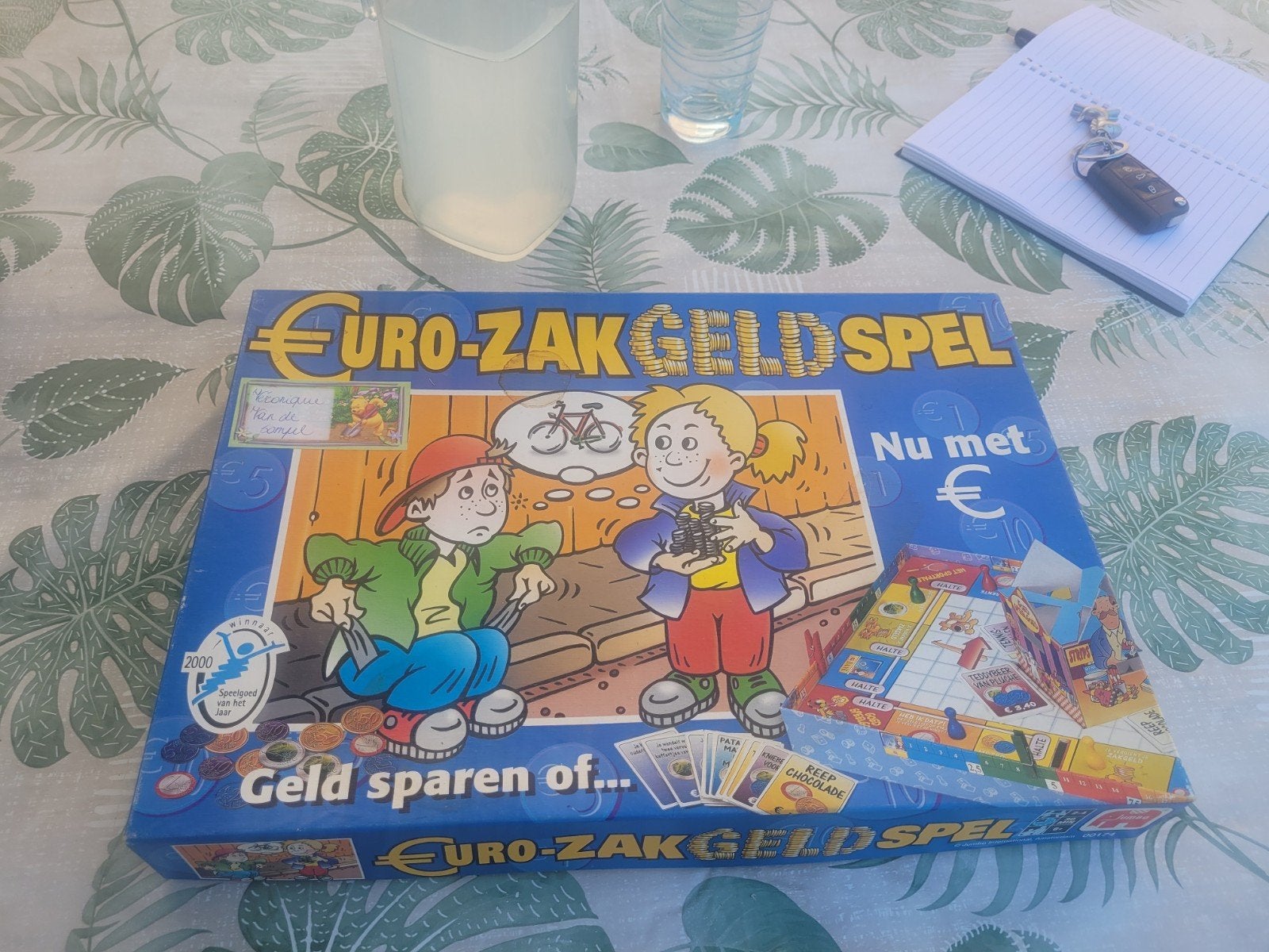 Eurozakgeldspel, Ophalen
