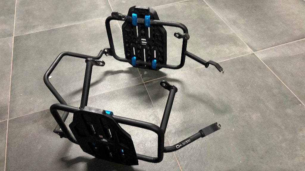 Support bagages Outback Motortek Ducati Desert X, Motos, Enlèvement ou Envoi, Utilisé