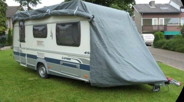 HOUSSE DE PROTECTION DE CARAVANE /
CAMPING-CAR, Caravanes & Camping, Enlèvement, Comme neuf