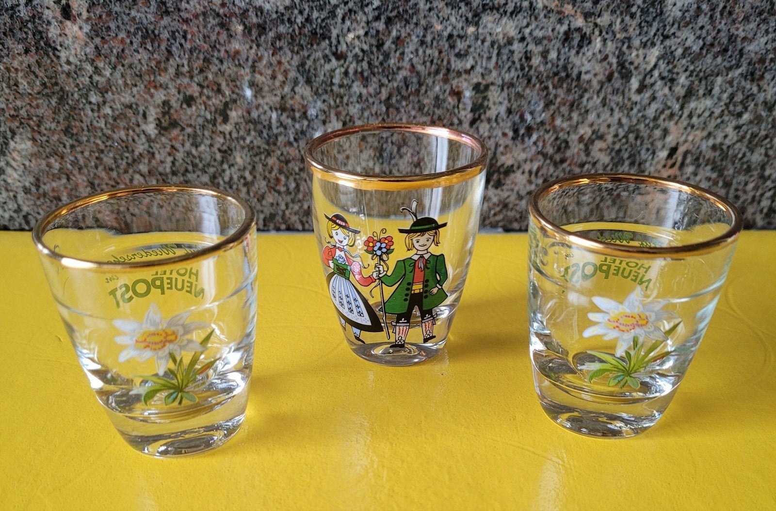 3 verres à liqueur autrichiens, neufs, Enlèvement ou Envoi