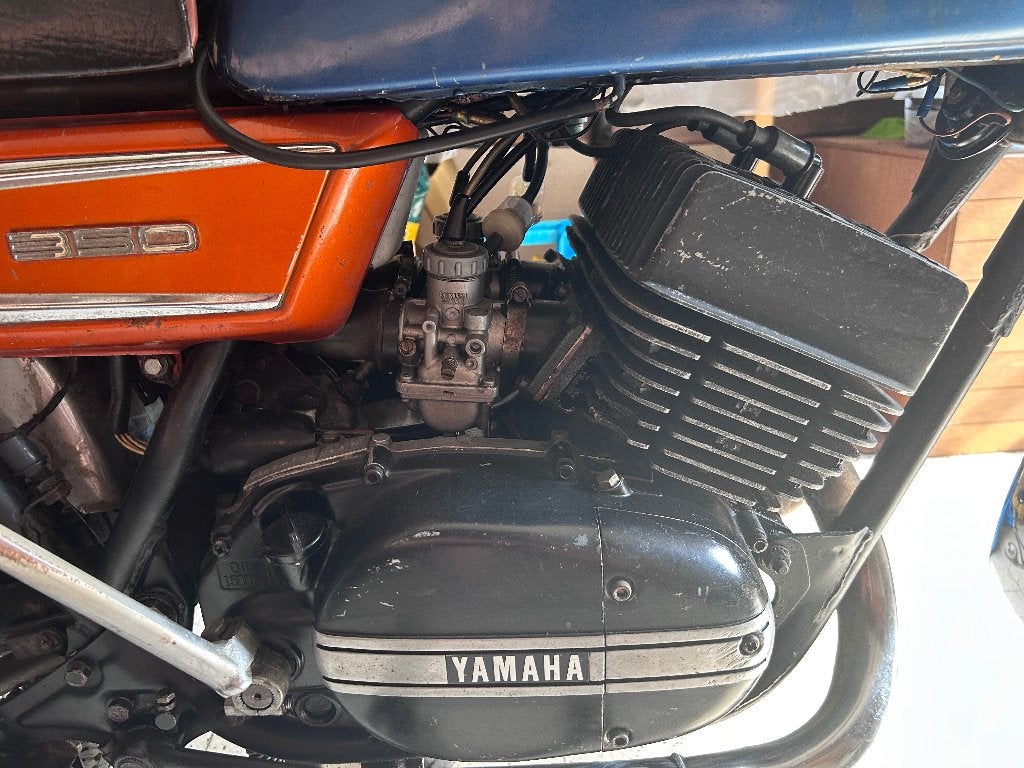 Yamaha rd250 motorblok, Motoren, Ophalen, Gebruikt
