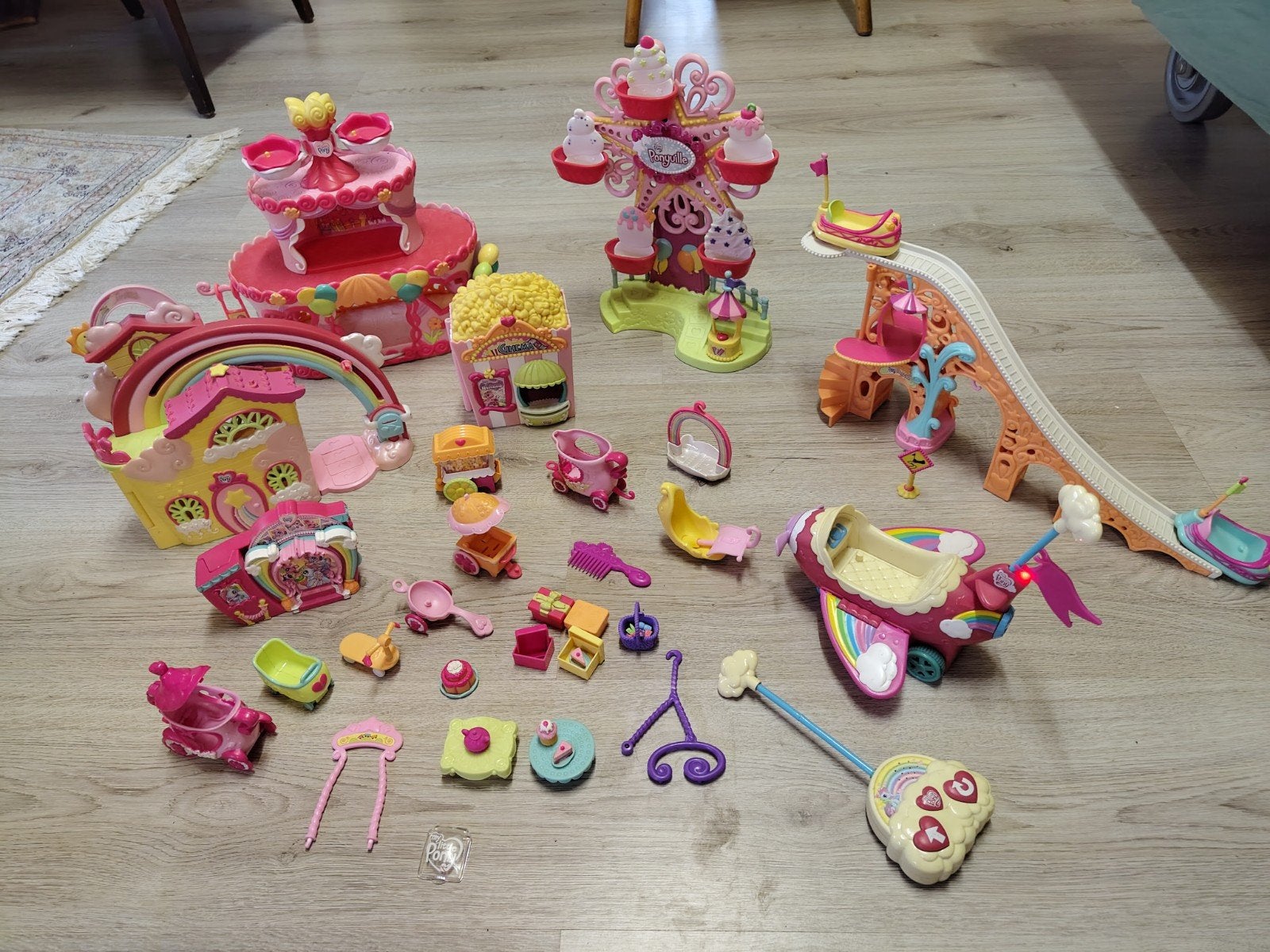 My Little Pony Ponyville G3 Speelsets & Accessoires, Ophalen of Verzenden, Gebruikt