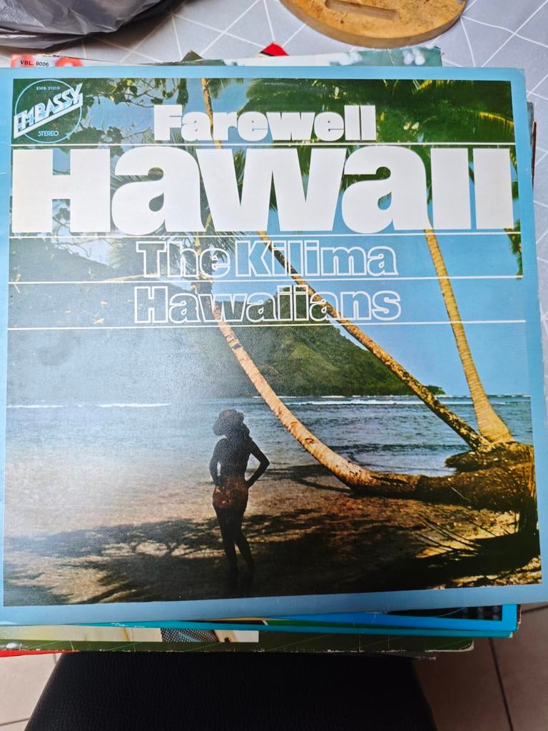 Farewell Hawaii plaat, CD & DVD, Vinyles | Néerlandophone, Enlèvement