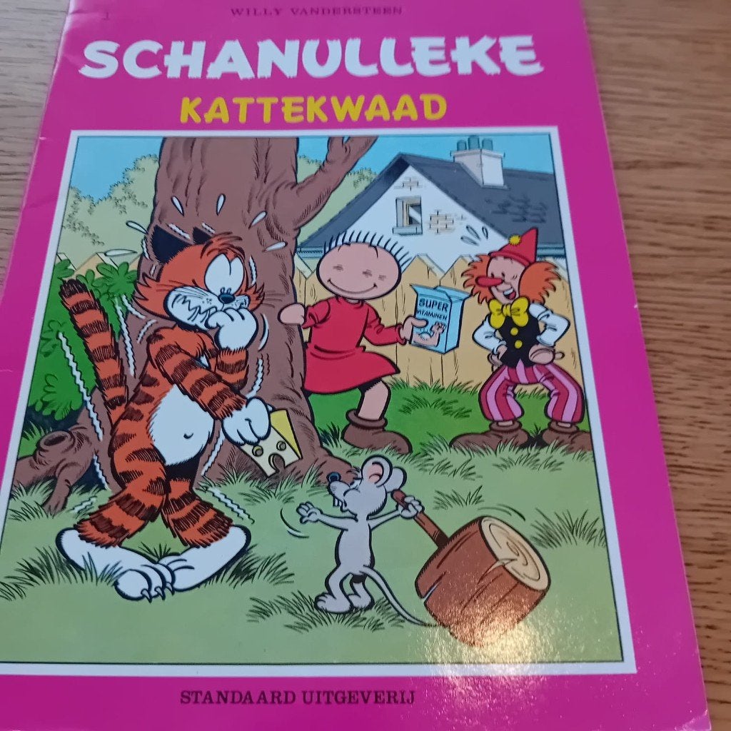 Schanulleke - strip kattekwaad, Boeken, Ophalen, Gelezen
