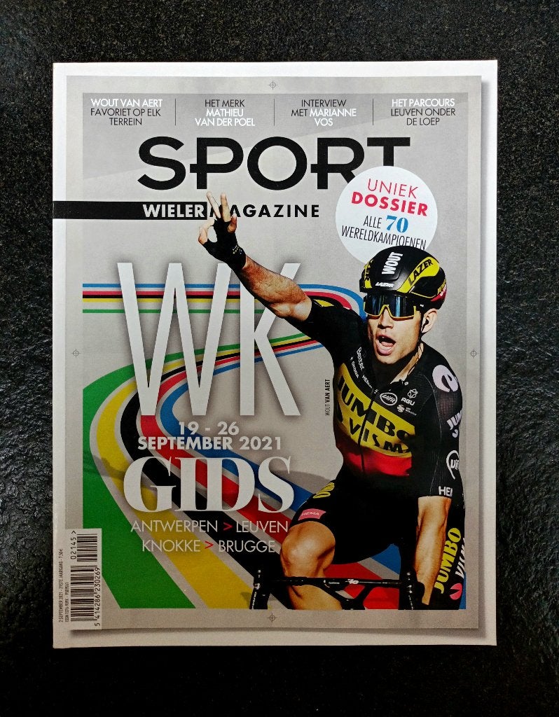 Sport - Wielermagazine - WK Gids 2021 - Vlaanderen, Verzenden, Zo goed als nieuw, Sport en Vrije tijd