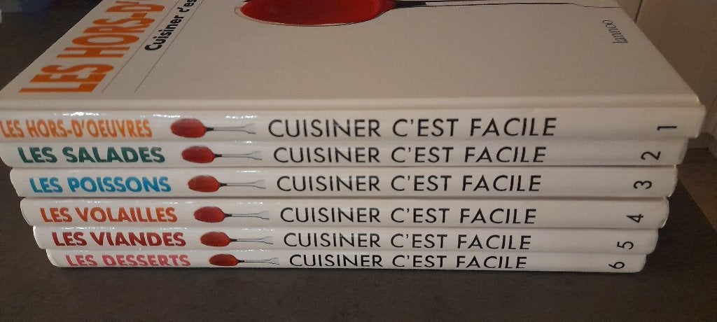 Collection livres de cuisine, Livres, Comme neuf, Enlèvement, Entrées et Soupes, Europe
