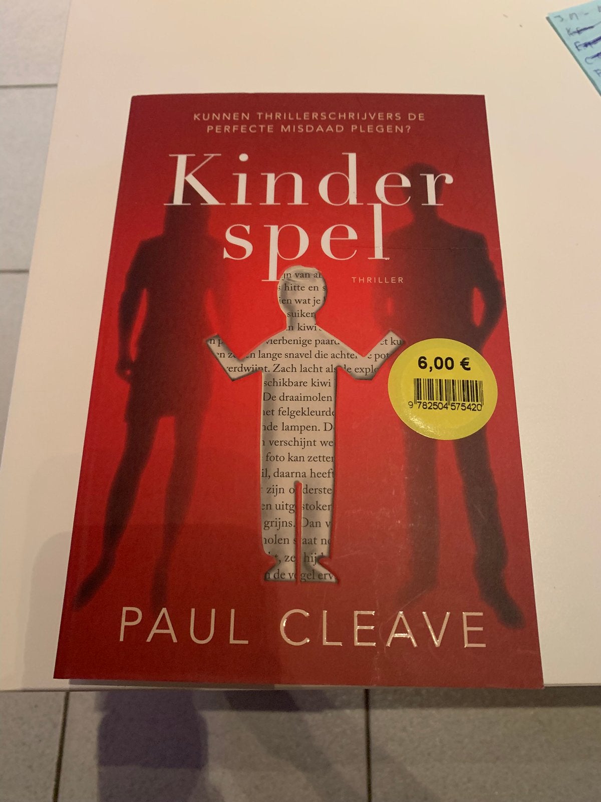 Paul Cleave - Kinderspel, Livres, Enlèvement ou Envoi, Paul Cleave