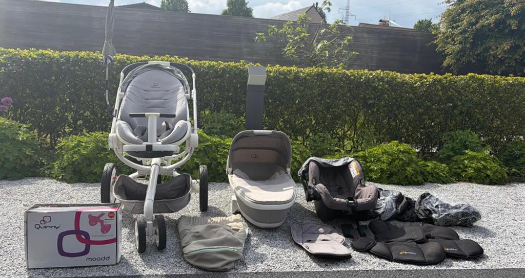 Kinderwagen Quinny Moodd, Kinderen en Baby's, Kinderwagens en Combinaties, Gebruikt, Met autostoeltje, Quinny, Ophalen