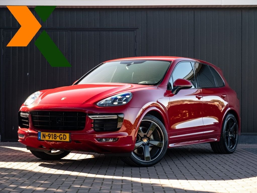 Porsche Cayenne GTS 3.6 BiTurbo 440pk, Auto's, Automaat, Cayenne, Zwart, Start-stop-systeem