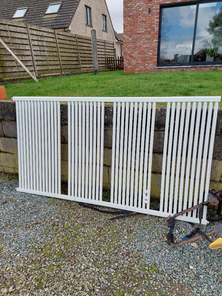 Wandradiator wit, Doe-het-zelf en Bouw, Verwarming en Radiatoren, Ophalen, Radiator, 60 tot 150 cm, 80 cm of meer