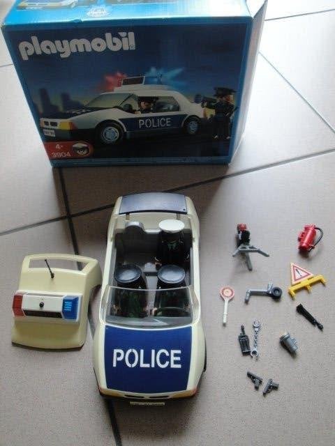 Playmobil 3904 - voiture de police, Enlèvement ou Envoi, Utilisé