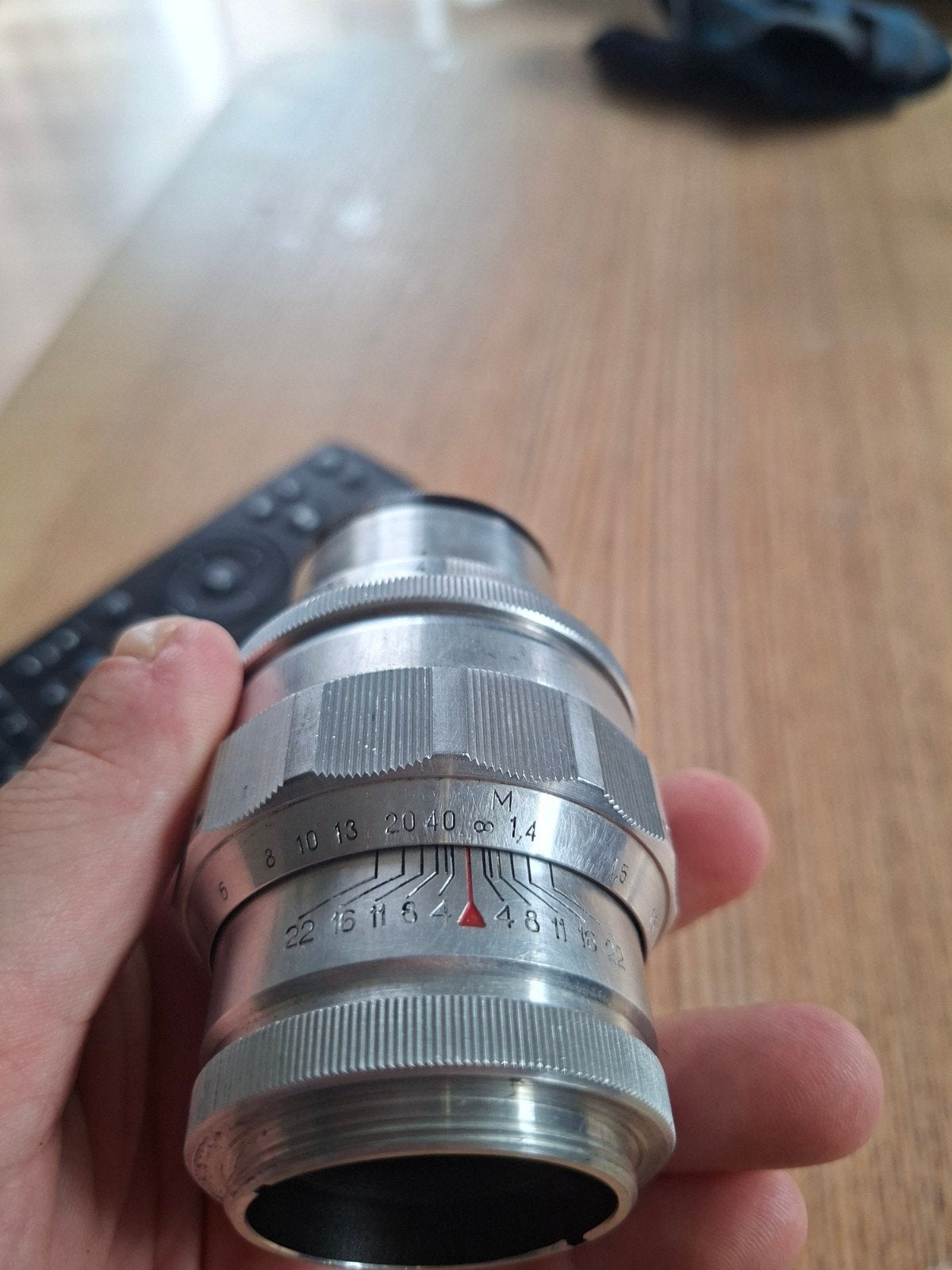jupiter 11 objectif m42, Enlèvement