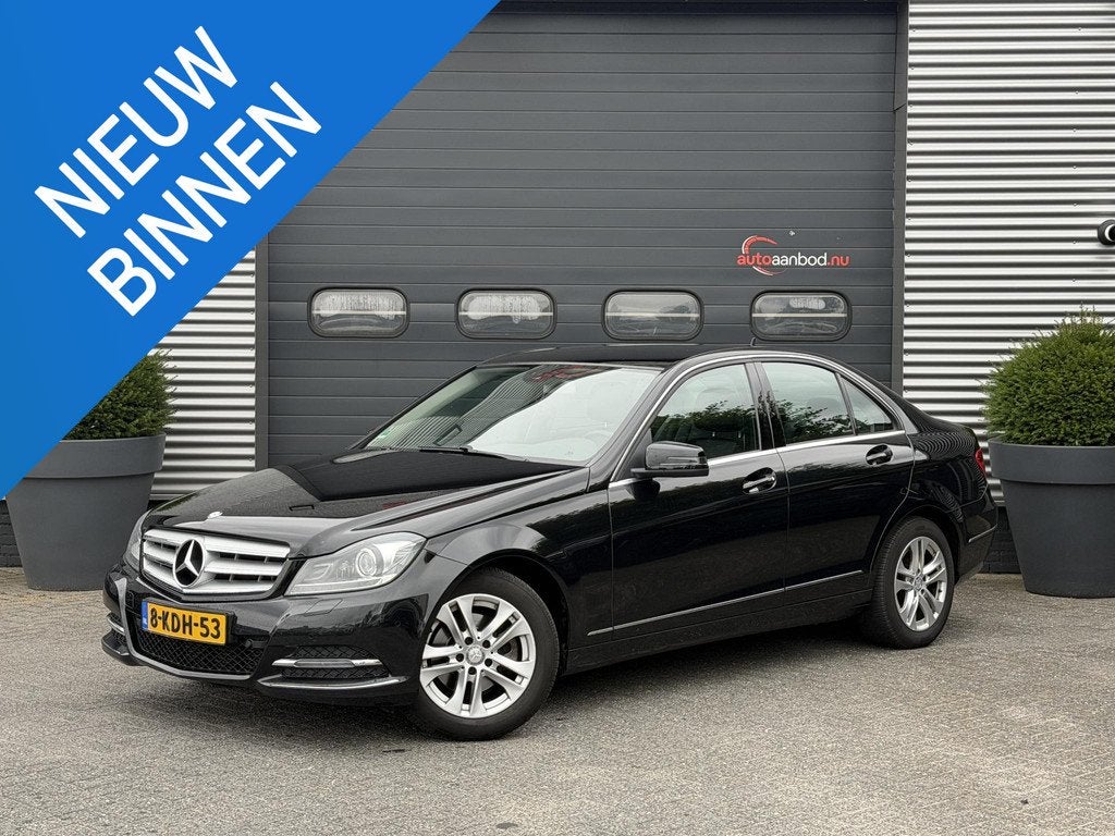 Mercedes-Benz C-klasse 220 CDI Avantgarde | Camera | Harmon, Automaat, Zwart, 4 cilinders, Zwart