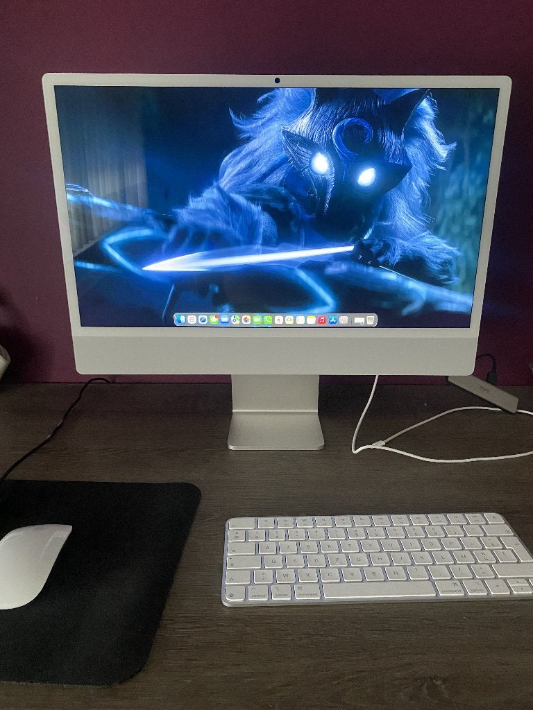iMac (24-inch, M4, 2024) 16GB | 256GB | Zilver | Basis, Computers en Software, Apple Desktops, Ophalen, 256 GB, IMac, Zo goed als nieuw