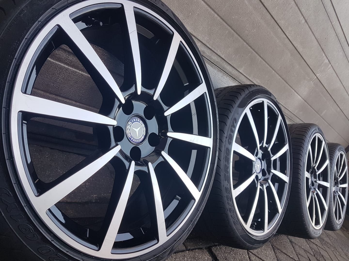 20 inch Mercedes SL55 SL500 CLS 63 55 W219 AMG velgen, Neuf, Pneus et Jantes, 245 mm, Véhicule de tourisme