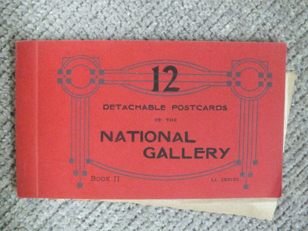 National Gallery 12 kaarten in boekje, Verzamelen, Ophalen of Verzenden, Ongelopen