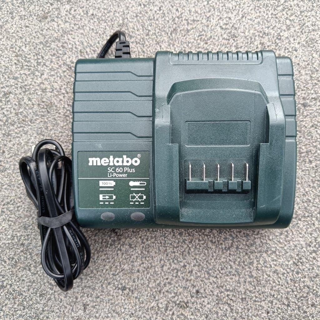 Metabo accu lader SC60, Ophalen