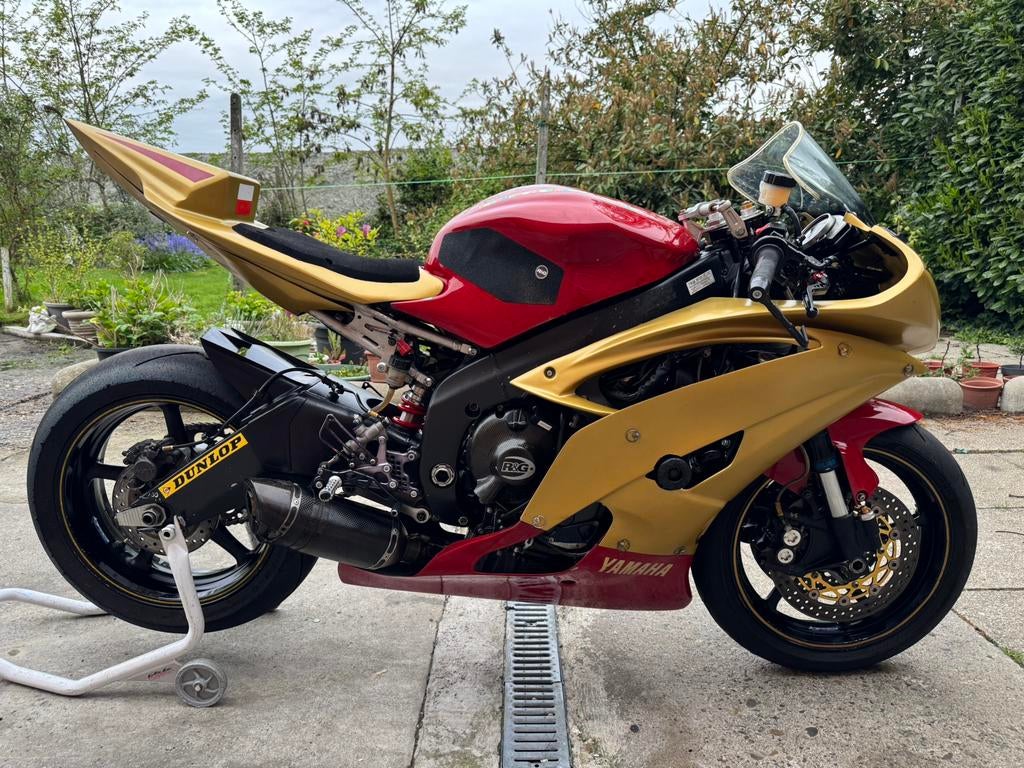 Yamaha R6. 15e ligne. 2008, Motos, Occasion, 4 cylindres, Manuelle, Permis Moto A