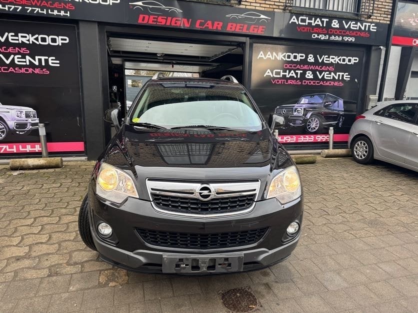Opel Antara 2.2Cdti 4x4 met 125.000 km 1e Main, Euro 5, Automatische klimaatregeling, Zwart, Zwart