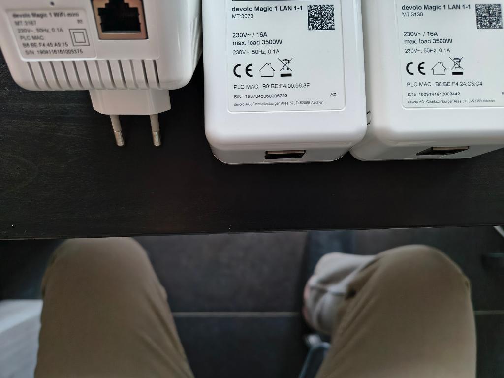 Devolo Magic 1 LAN Duo + Devolo Magic 1 Wifi mini, Ophalen of Verzenden, Gebruikt, Devolo