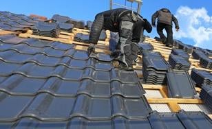 Recherche ouvrier toiture, Enlèvement