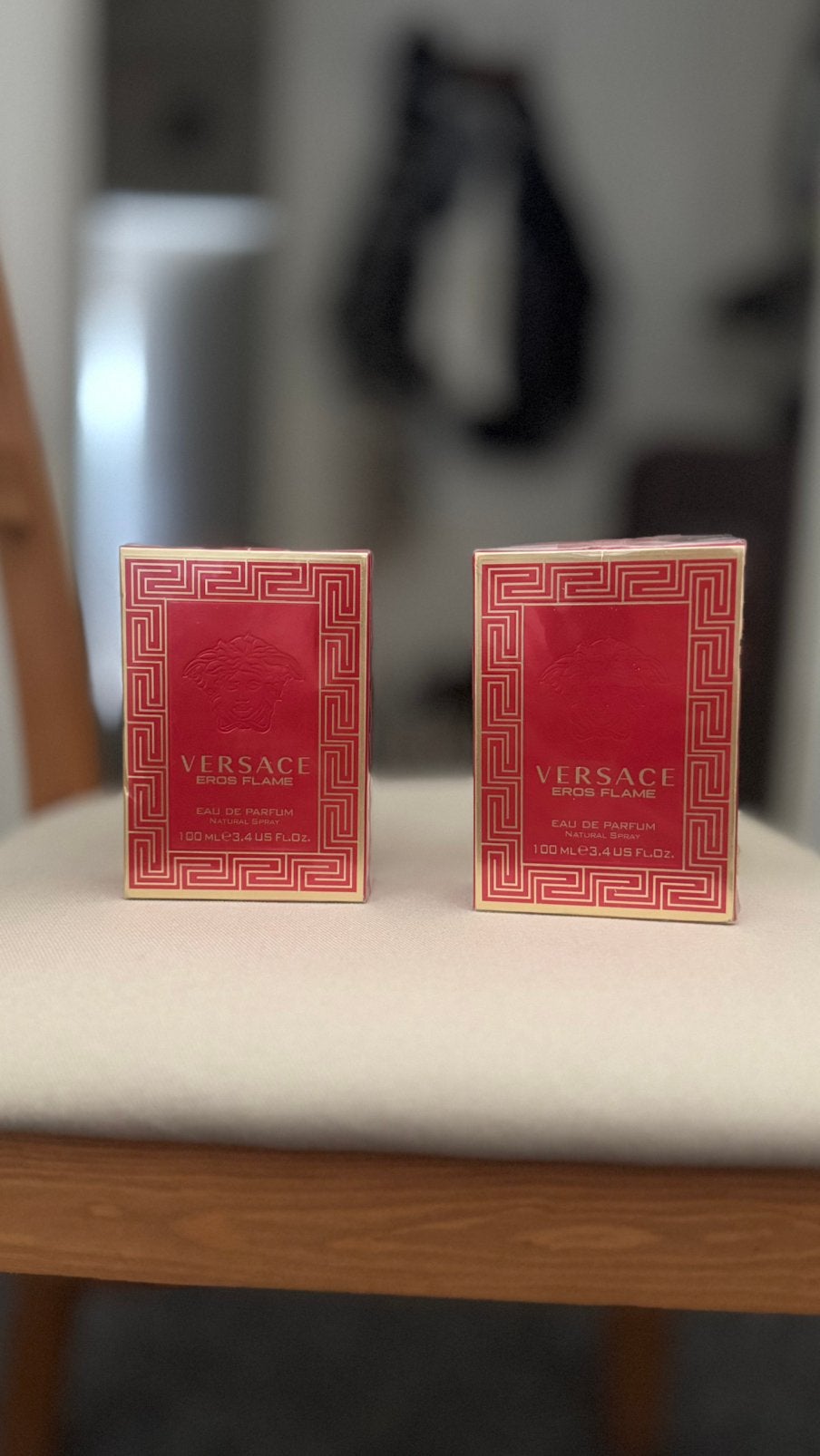 Versace Eros Flame - 100ml (ongeopend), Handtassen en Accessoires, Uiterlijk | Parfum, Nieuw, Ophalen of Verzenden