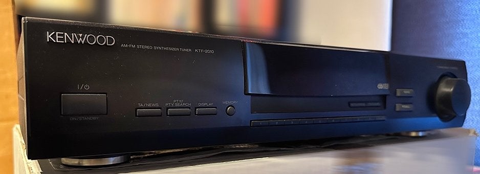 Kenwood Tuner KTF 2020, Audio, Tv en Foto, Tuners, Ophalen, Gebruikt
