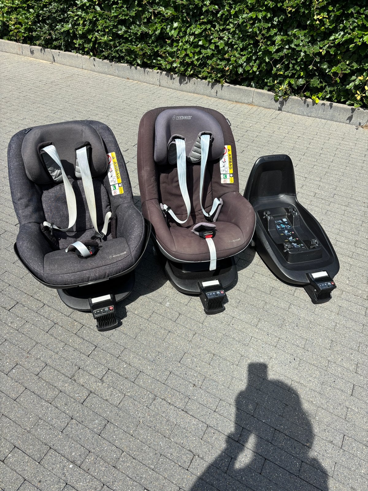 2-way-fix autostoelen + 2 isofix basis, Mode veille, Enlèvement, Utilisé, Isofix