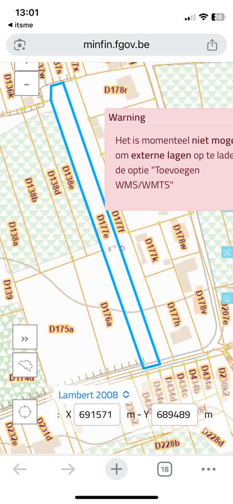 Landbouwgrond te Testelt, Immo, 1500 m² of meer