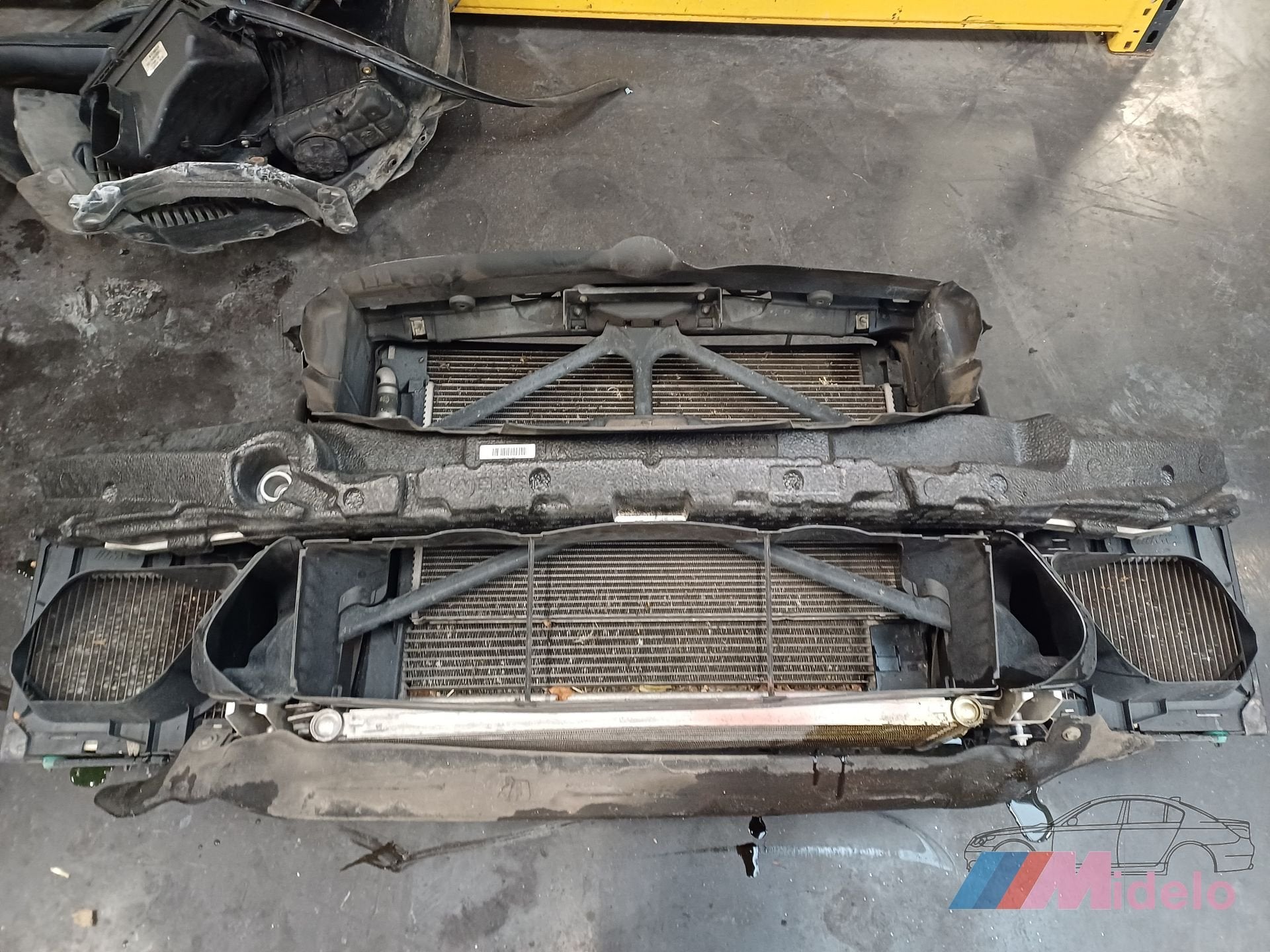 bmw m2 front met alle koelers geheel compleet automaat, -, Origine de la pièce connue, Utilisé, -