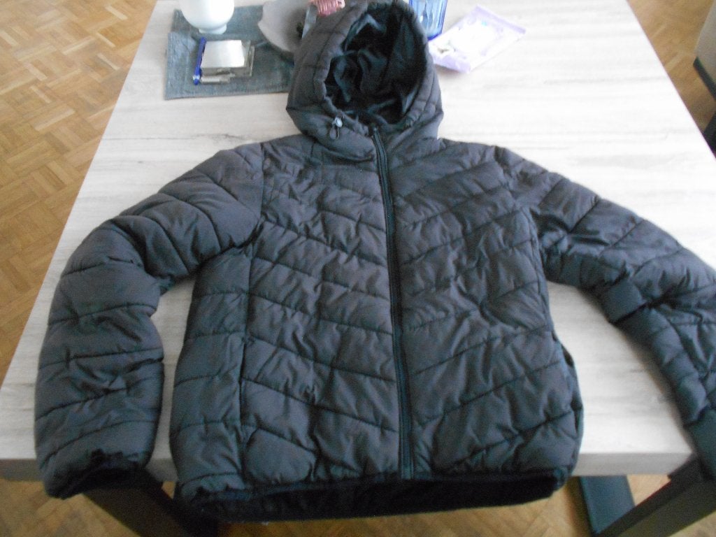 zwart winterjas maat 38 c&a, Kleding | Dames, Jassen | Winter, Maat 38/40 (M), Zwart, Ophalen of Verzenden, Gedragen