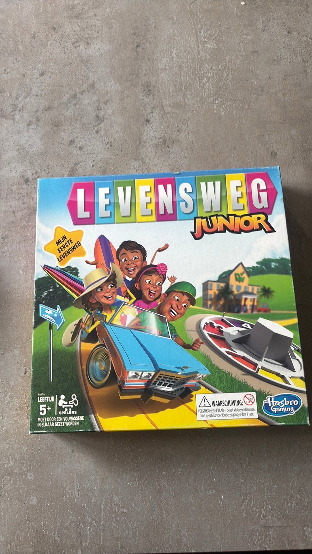Levensweg junior, Hobby en Vrije tijd, Gezelschapsspellen | Kaartspellen, Ophalen, Zo goed als nieuw