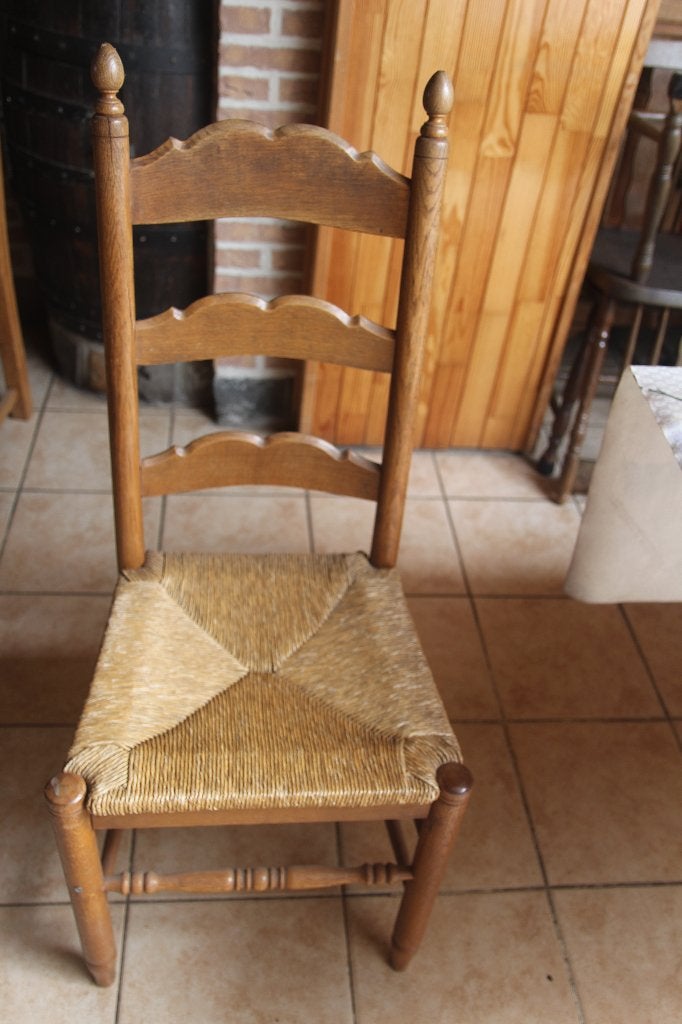 Chaises en paille, Enlèvement, Utilisé, Bois, Une